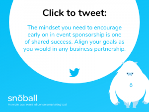 Shared success in event sponsorship