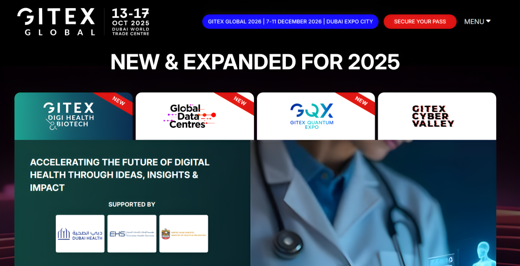GITEX Global 2025 landing page
