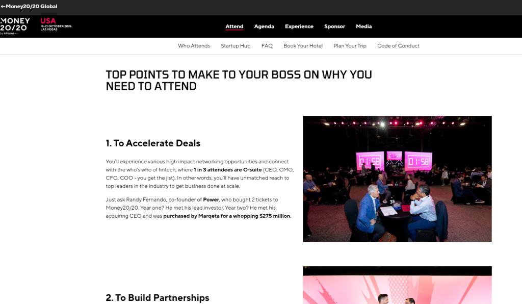 Money 2020 Convince Your Boss Page